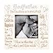 Godfather Guidance Special Words 4 x 4 Inch Resin Stone Picture Frame