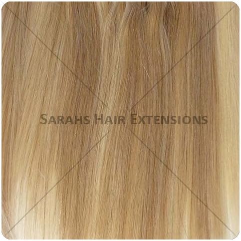 120g Weight Any Length! DIY Hair Weft / Weave Hair Extensions Mixed Blonde(18/22). Remy Hair (24 Inch long (60 Cms))