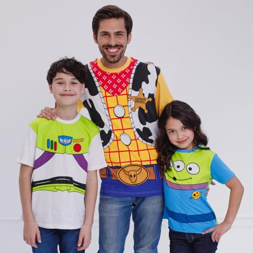 Disney Pixar Toy Story Woody Mens Matching Family Cosplay T-Shirt Orange Men Large thumb #4