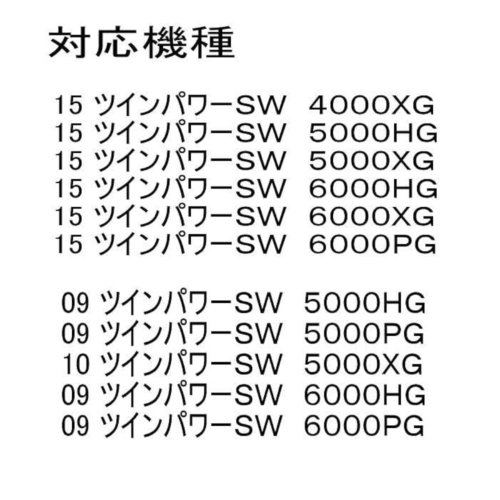 Amazon.co.jp: シマノ 09 ツインパワーSW 6000HG ライン