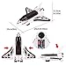 Devan Bump and Go Electric Space Shuttle Airplane Toy with Flashing 3D Lights and Sounds