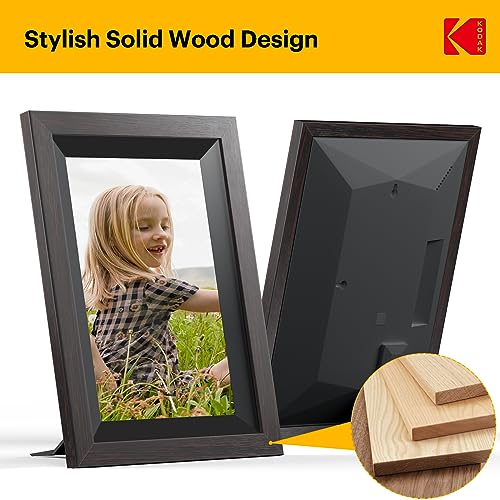 Image of KODAK 10.1 Inch WiFi Digital Picture Frame with 32GB Storage, Electronic Smart Digital Photo Frame 1280x800 IPS Touch Screen, Auto-Rotate, Share Moments Instantly Gifts for Women Mothers Day Christmas