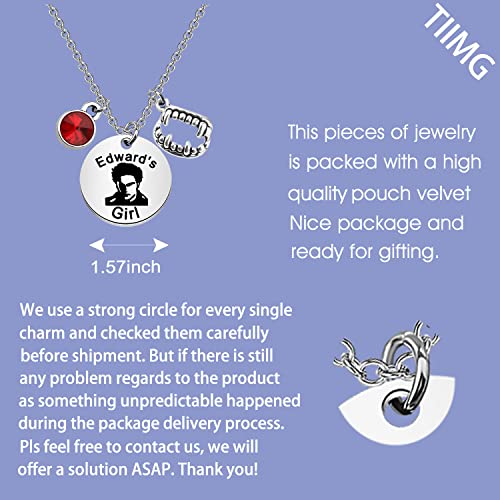TIIMG Horror Fans Ed-ward Inspirational Gift Vam-pire TV series Fans Gift Ed-ward's Necklace2