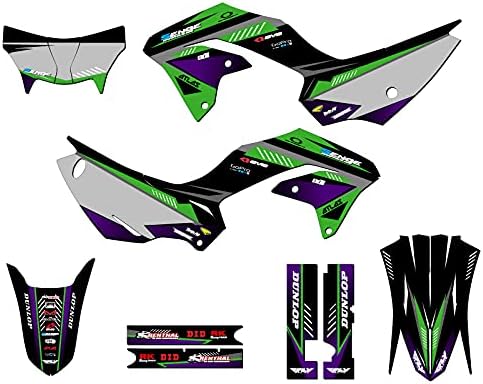 2020-2023 KLX 230 SURGE Pink Senge Graphics Complete Kit Compatible with Kawasaki