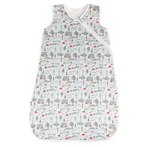 Image of Copper Pearl Sleep Sack: Warm and Cozy Baby Bag in a Variety of Trendy Designs, Safe Alternative to Blankets, Sleeveless Baby Sleep Sack Swaddle Sizes Newborn to 24 Months - Trout