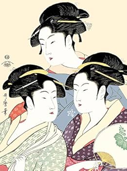 喜多川歌麿　浮世絵版画　寛政の三美人「高島屋おひさ」限定版No168／500 喜多川歌麿 浮世絵版画 寛政の三美人「高島屋おひさ」限定版