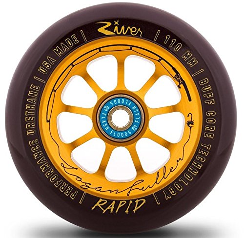 River Wheel Scooter Stunt Rotolo 110 mm + Flash