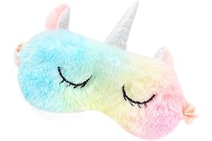 Unicorn Rainbow Sleep Mask for Kids