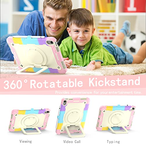Funda para tablet táctil Dteck con soporte multiángulo y protección activa 3