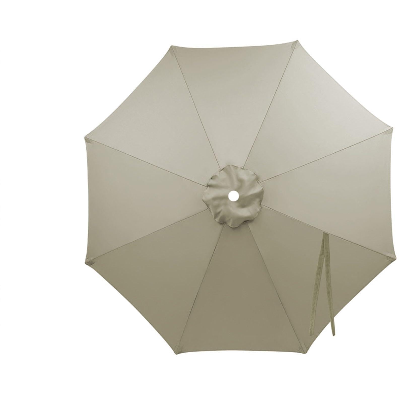 SkyFace Parasol de repuesto para sombrilla 8 varillas 4 metros, Tela De Paraguas Recambio Sombrilla Impermeable, Cubierta Repuesto Patio Protección UV Piscina Jardín Terrazas Exterior