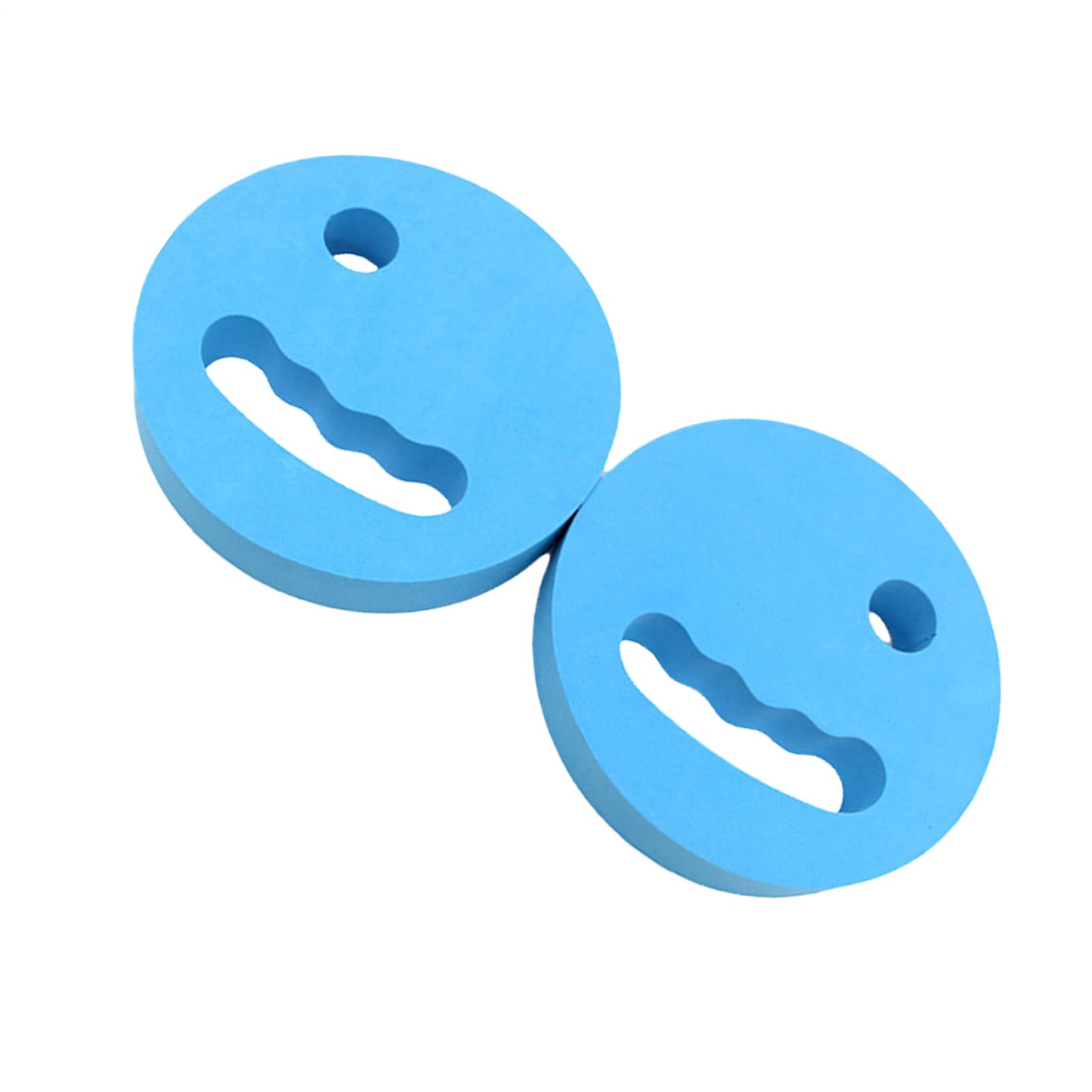 Lot de 2 poids d'eau pour exercices en piscine, disques de natation en EVA pour entraînement aquatique, équipement de fitness portable pour débutants, aérobic aquatique et séances d'entraînement de