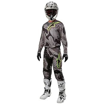アルパインスターズレーサータクティカルパンツ ブラックグレーカモ/イエローフロー Amazon | alpinestars(アルパインスターズ) MX レーサー