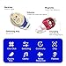 Upgraded Hearing Aids for Seniors with Noise Cancelling Rechargeable Invisible Comfort Wear, Hearing Aids Devices Superior Nature Sound for Hearing Loss