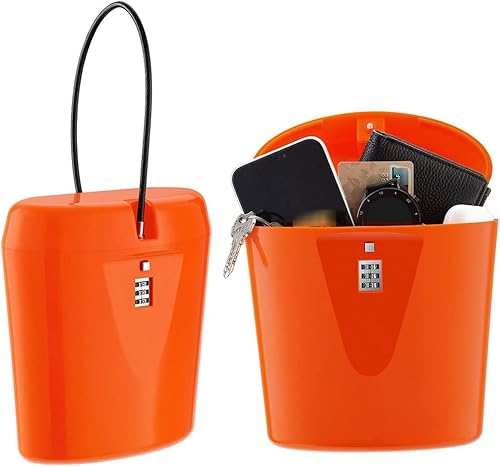 forms Caja de almacenamiento de llaves de seguridad con número de contraseña de 4 dígitos, antirrobo, caja de almacenamiento de llaves, caja de