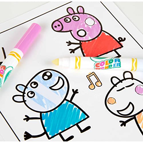 Crayola Peppa Pig Color Wonder, Mess Free Coloring Activity Set, Toddler Coloring Kit, Peppa Pig Toy, Gift For Kids, Ages 3+ #TOP3