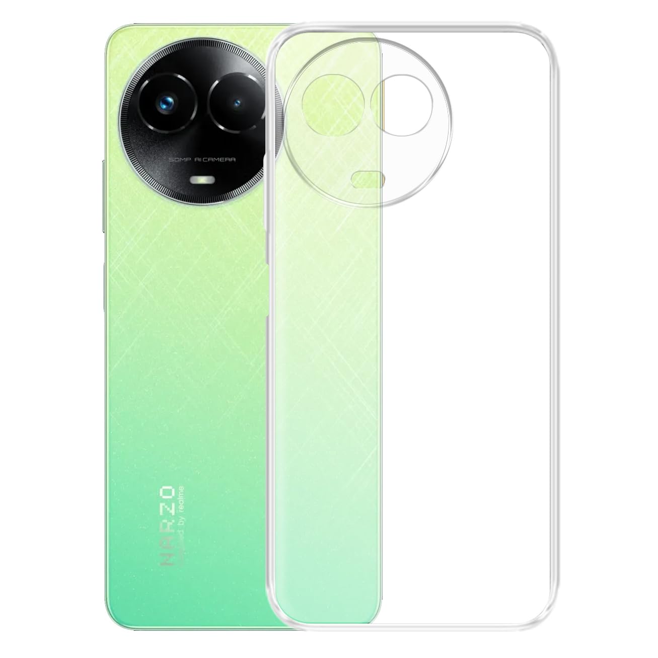 Zapcase Back Case Cover for Realme Narzo 60x 5G | Compatible for Realme Narzo 60x 5G Back Case Cover | 360 Degree Protection | Soft and Flexible (TPU | Transparent) (B0CYX8CXND) Amazon Price History, Amazon Price Tracker