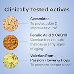 HUM Mighty Night Nighttime Sleep Supplement for Skin Care, CoQ10, Valerian Root & Ferulic Acid to Support Cell Turnover, Skin Vitamins for Women and Men, Overnight Beauty Vitamins, 60 Vegan Softgels - Image 5