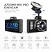 AZDOME Dual Dash Cam Front and Rear, 3 inch 2.5D IPS Screen Free 64GB Card Car Driving Recorder, 1080P FHD Dashboard Camera, Waterproof Backup Camera Night Vision, Park Monitor, G-Sensor, for Car Taxi