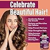 Hair Growth Vitamins for Women | Biotin 10,000mcg, Collagen, Patented OptiMSM®, goMCT®, Saw Palmetto | Naturally Regrow Stronger & Healthier Hair, Skin and Nails | Stops Hair Loss | 60 Day Supply