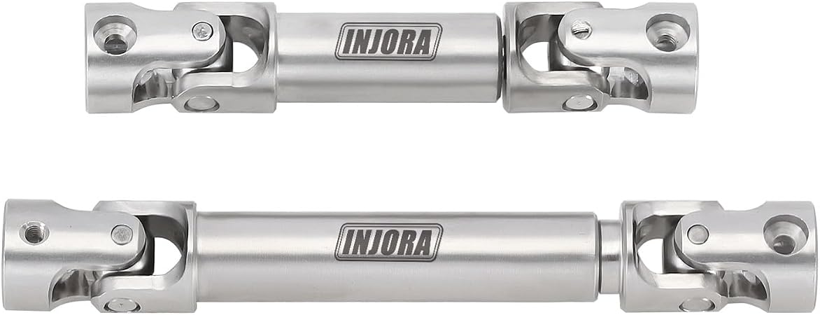 INJORA Liens Châssis Laiton – Dégagement Élevé Pour TRX4M 1/18 – 42g – Crawler RC – Pièces Upgrade