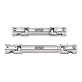 INJORA Drive Shaft Steel Front Rear Center Shaft for TRX4M Defender Bronco 1/18 RC Crawler Upgrade,2PCS