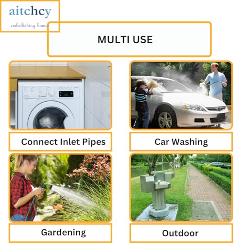 Image of Nozzle Brass Bib Cock with Hose Clamp for Bathroom | Kitchen |Garden Tap| Washing Machine Tap | Outdoor Taps