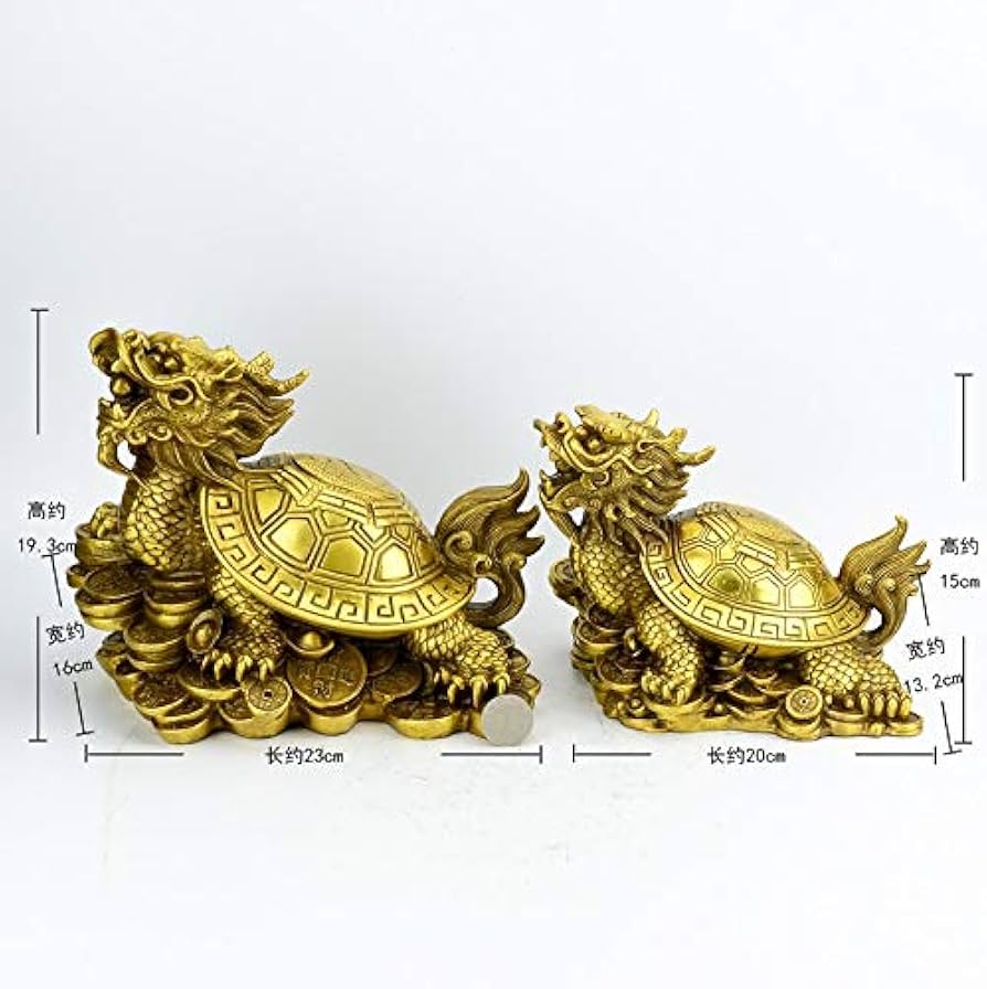 Amazon.co.jp: LAOJUNLU 純銅ゴシップドラゴンタートルドラゴン