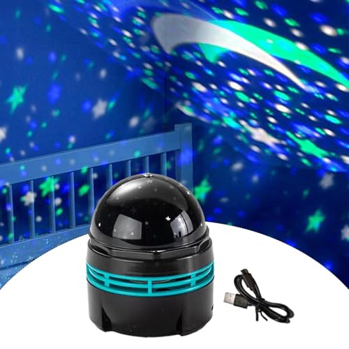 ETUCYNG Lámpara giratoria colorida, luces de discoteca para fiestas | Con Bola De Luz Musical Bola De Discoteca Giratoria,Lámpara de bola de discoteca con luces de fiesta de baile con 7 efectos de luz