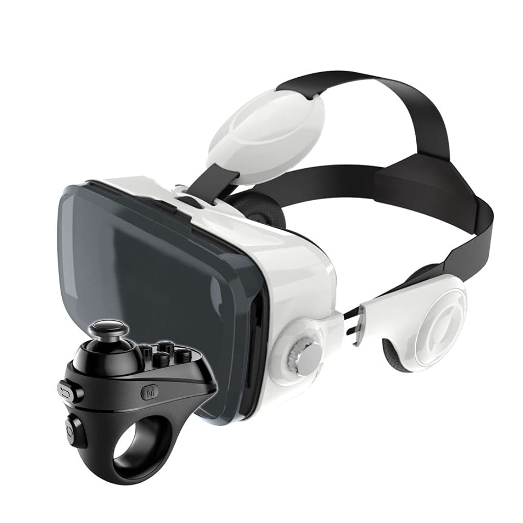 Zestaw słuchawkowy VR Wirtualny zestaw słuchawkowy, wirtualna rzeczywistość Gogle odpowiednie dla telefonów komórkowych 4.7 "-6.2", gry 3D i prezenty wideo VR dla dzieci i dorosłych