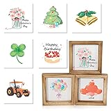 【Estilo minimalista clásico】 El kit de marco de fotos retro tiene un contorno simple y limpio que se ve más elegante en cualquier habitación de la casa, la oficina o el dormitorio, y combina con la mayoría de los colores. Perfecto para hacer hermosos regalos de inauguración de la casa, regalos de Navidad para familiares y amigos.
