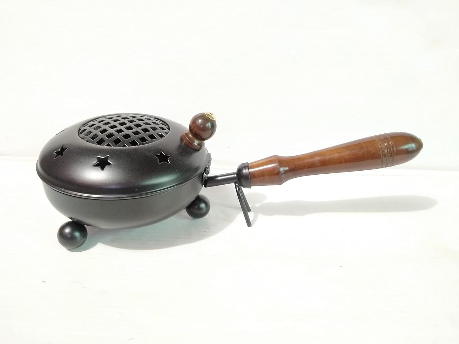 BishtHubResin Incense Burner Iron Incense Censor Incense Holder for Home Decor and Home Fragrance - 3.5 Inch Diameter