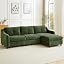 Dark Green 3 Seats + 1 Stool