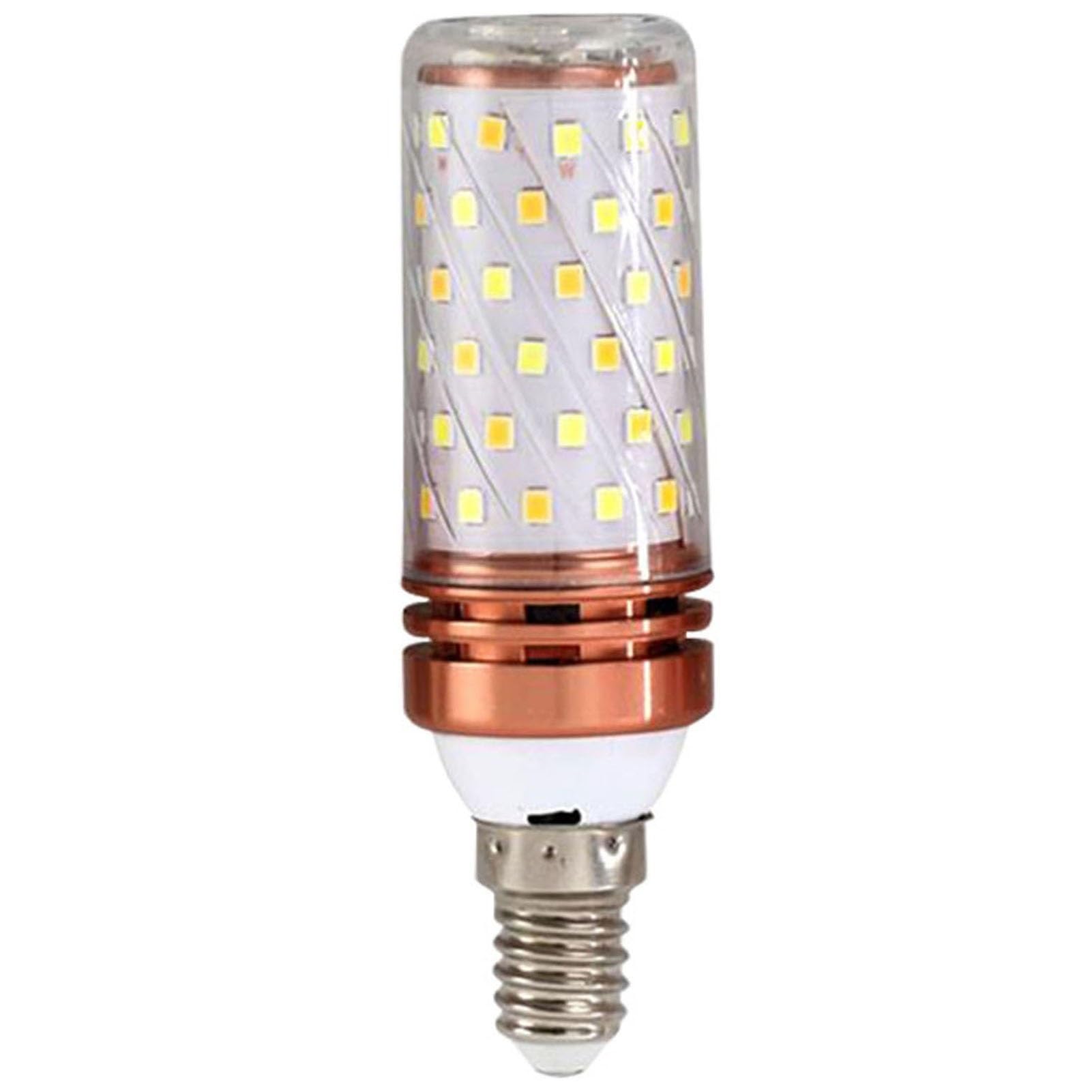 LED Energy-Saving Bulb E14 E27 12W Tri Color Adjustable 360 Beam Angle High Brightness Soft Light Indoor Use