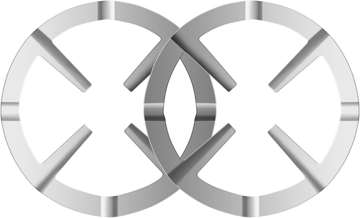 SPARES2GO Gasfornuis Kookplaat Fornuis Reducer Koffie Moka Trivet Pan Stand (Klein - 130mm
