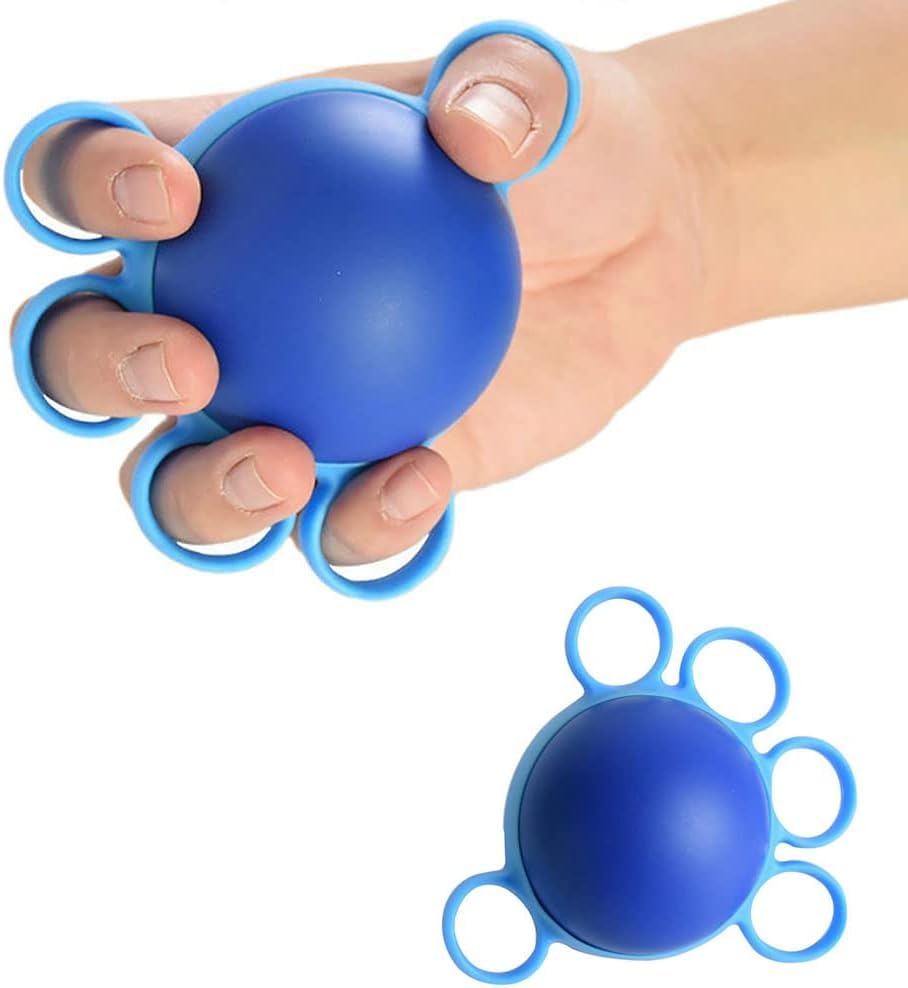 Hand Rehabilitation Exercise Trainer | Individual Finger Strengthener for Stroke Recovery & Senior Fitness | Wrist & Finger Therapy Workout Ring | Ergonomic Non-Electric Hand Training Equipment-image-27