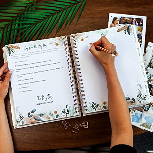 Planberry Wedding Planner – Wedding Planning Binder With Checklists, Pockets & Calendars – Wedding Organizer Notebook For The Bride – Wedding Planning Book With Hardcover - Engagement Gifts #TOP2
