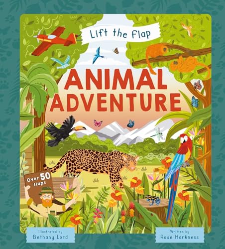 Lift-the-Flap Animal Adventure: with Over 50 Flaps