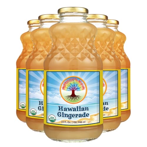 Big Island Organics Hawaiian Gingerade 32 oz (5 Pack)