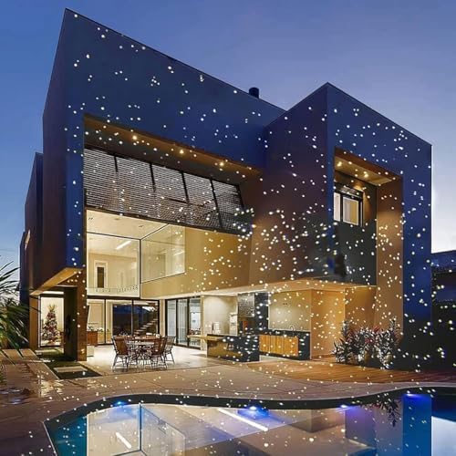 Outdoor Firefly Projector Lights, IP65 Waterproof Christmas Lights with Remote Control, Sturdy Cast Aluminum for Garden, Wedding, Holiday Party Decor