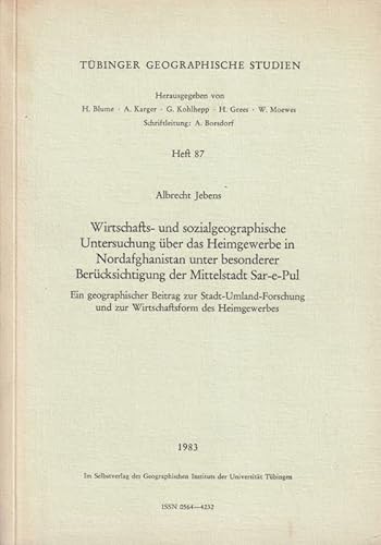 Wirtschafts-und sozialgeographische Untersuchung über das Heimgewerbe