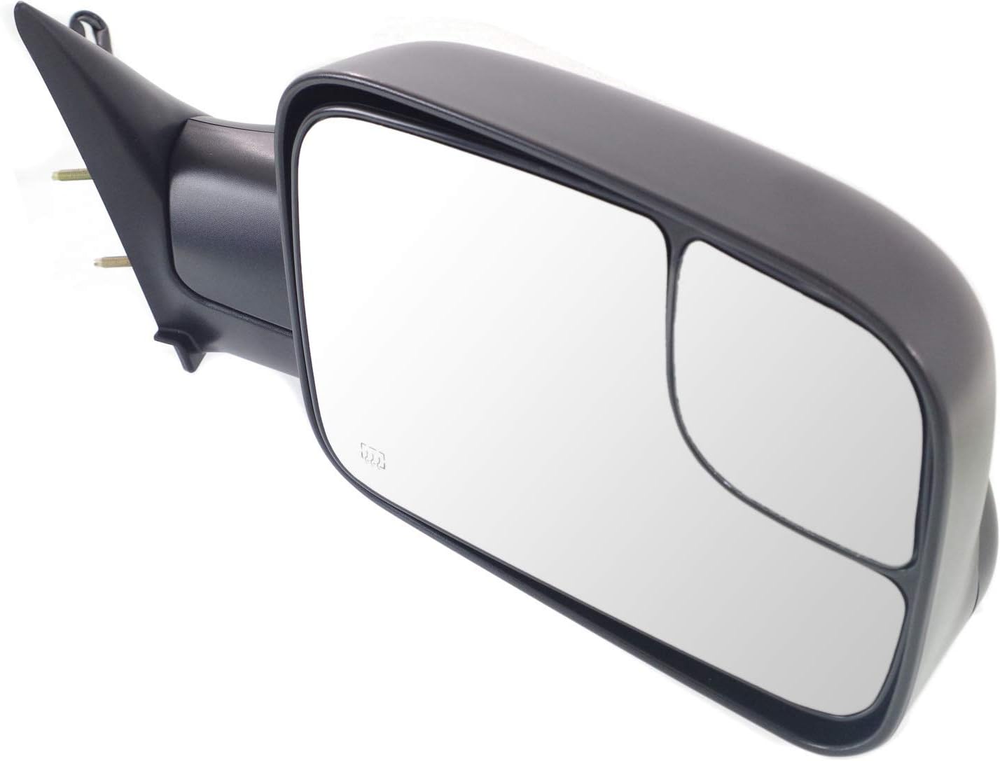 Kool Vue Passenger Side Power Heated Towing Mirror for Dodge Ram 1500 1998-2001 Textured Standard Cab