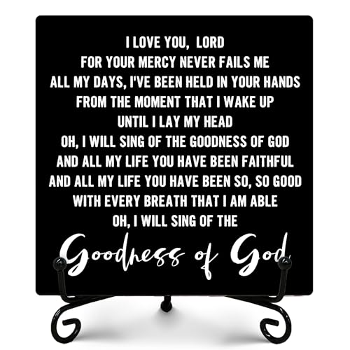 The Goodness of God Sign, Rustic Christian Decor, Farmhouse Home