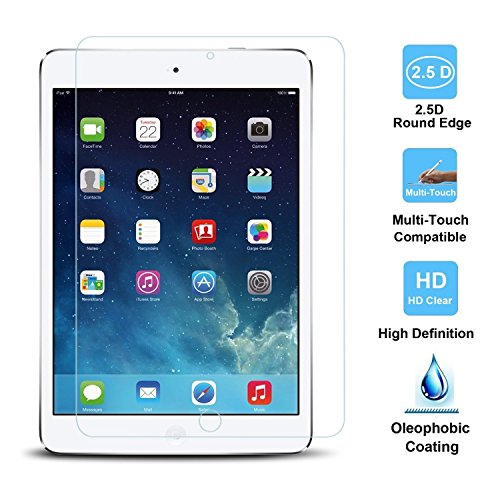 Image of iPad 9.7 inch (2017) iPad Air Screen Protector [3-Pack], Tempered Glass
