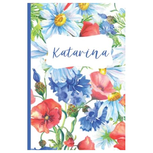 Katarina: Namn Personlig Anteckningsbok, Födelsedag, Jul, Alla Hjärtans Dag Eller Mors Dag Present