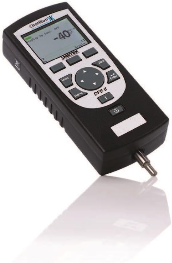 Chatillon DFE2-050 Digital Force Gauge, 50 lbf Capacity