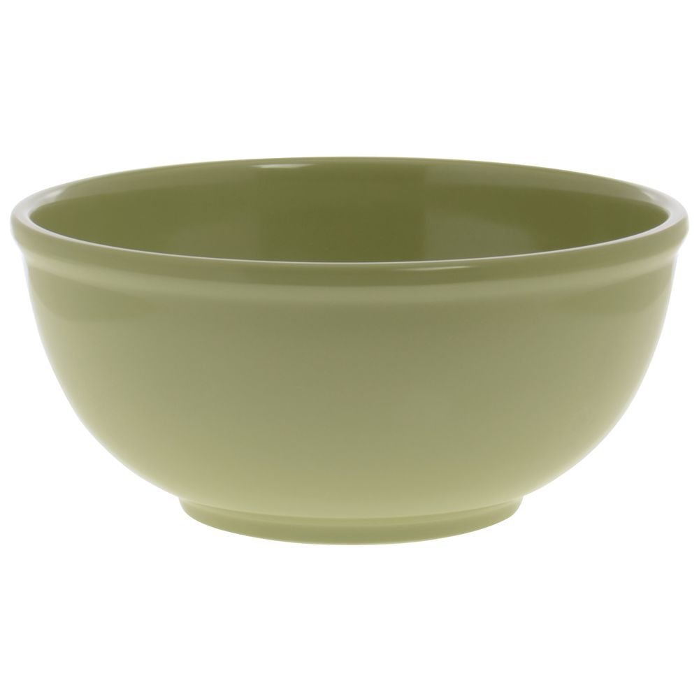 Plastic Serving Bowl Melamine Bowls Light Green Dishwasher 8" Dia by HUBERT – Melamine, Willow Green, Model 74298