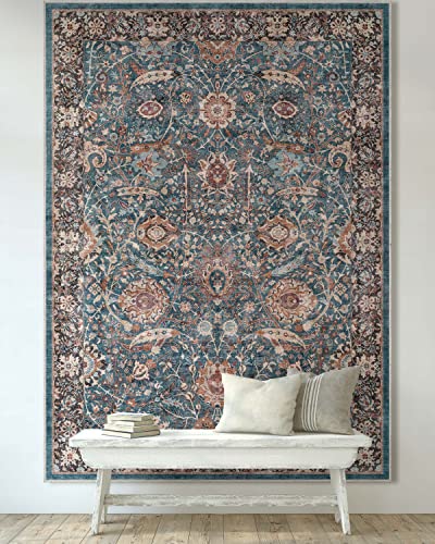 Tapete Well Woven Asha Vintage Verde 120x95 cm miniatura 2