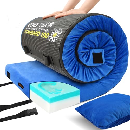 Lxotvae Kid Memory Foam Camping Mattress pad