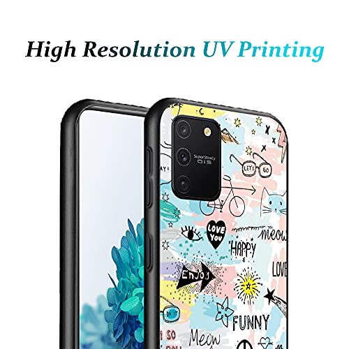 Image of Amazon Brand - Solimo Designer Series UV Printed Side Soft Back Hard Case Mobile Cover for Samsung Galaxy S10 Lite - D152
