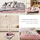 ToKinCen Katzendecke Flauschig und Weich，Katzendecke Für Katzen Katzenbett Haustierbett Plüsch Weich Katze Schlafen Bett Katzensofa Flauschige Katzenbett Katzendecke(rosa)